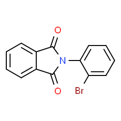 ChemSpider 2D Image | N-(2-BROMOPHENYL)PHTHALIMIDE | C14H8BrNO2