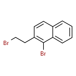 ChemSpider 2D Image | 1-Bromo-2-(2-bromoethyl)naphthalene | C12H10Br2