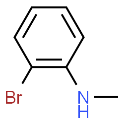 ChemSpider 2D Image | 2-Bromo-N-methylaniline | C7H8BrN