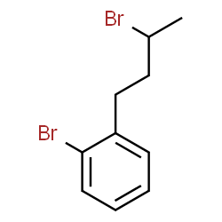 ChemSpider 2D Image | 1-Bromo-2-(3-bromobutyl)benzene | C10H12Br2