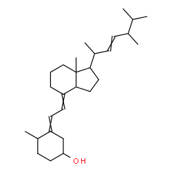 ChemSpider 2D Image | 9,10-Secoergosta-5,7,22-trien-3-ol | C28H46O