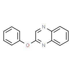 ChemSpider 2D Image | 2-Phenoxyquinoxaline | C14H10N2O