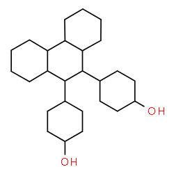 ChemSpider 2D Image | 4,4'-Tetradecahydrophenanthrene-9,10-diyldicyclohexanol | C26H44O2