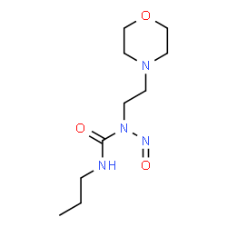 ChemSpider 2D Image | 1-[2-(4-Morpholinyl)ethyl]-1-nitroso-3-propylurea | C10H20N4O3