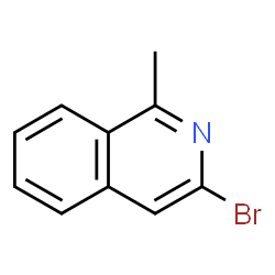 ChemSpider 2D Image | 3-Bromo-1-methylisoquinoline | C10H8BrN