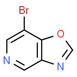 ChemSpider 2D Image | 7-Bromo[1,3]oxazolo[4,5-c]pyridine | C6H3BrN2O