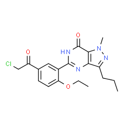 ChemSpider 2D Image | CHLORODENAFIL | C19H21ClN4O3