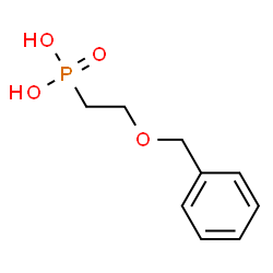 ChemSpider 2D Image | [2-(Benzyloxy)ethyl]phosphonic acid | C9H13O4P