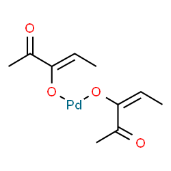 ChemSpider 2D Image | Palladium(2+) (2E)-4-oxo-2-penten-3-olate (2Z)-4-oxo-2-penten-3-olate (1:1:1) | C10H14O4Pd