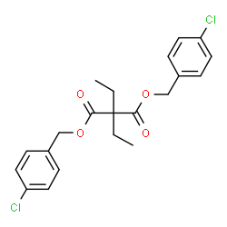 ChemSpider 2D Image | Bis(4-chlorobenzyl) diethylmalonate | C21H22Cl2O4