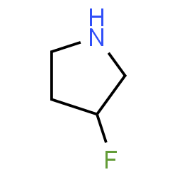 ChemSpider 2D Image | 3-Fluoropyrrolidine | C4H8FN