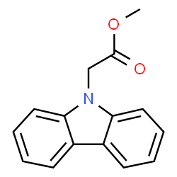 ChemSpider 2D Image | Methyl 9H-carbazol-9-ylacetate | C15H13NO2