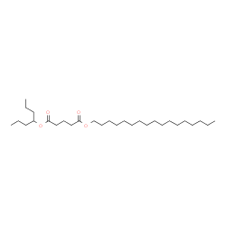 ChemSpider 2D Image | Heptadecyl 4-heptanyl glutarate | C29H56O4
