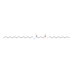 ChemSpider 2D Image | Decyl 5-oxo-5-(tetradecylamino)pentanoate | C29H57NO3