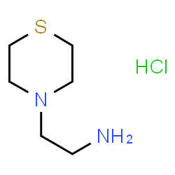 ChemSpider 2D Image | 2-(4-Thiomorpholinyl)ethanamine hydrochloride (1:1) | C6H15ClN2S