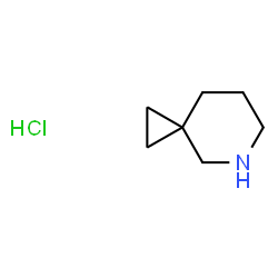 ChemSpider 2D Image | 5-Azaspiro[2.5]octane hydrochloride | C7H14ClN