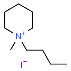 ChemSpider 2D Image | 1-Butyl-1-methylpiperidinium iodide | C10H22IN