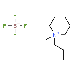 ChemSpider 2D Image | 1-Methyl-1-propylpiperidinium tetrafluoroborate | C9H20BF4N