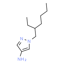 ChemSpider 2D Image | 1-(2-Ethylhexyl)-1H-pyrazol-4-amine | C11H21N3