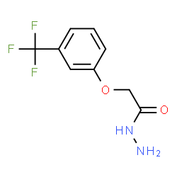 ChemSpider 2D Image | 2-[3-(Trifluoromethyl)phenoxy]acetohydrazide | C9H9F3N2O2