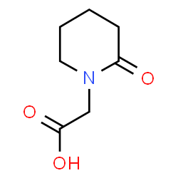 ChemSpider 2D Image | (2-Oxo-1-piperidinyl)acetic acid | C7H11NO3