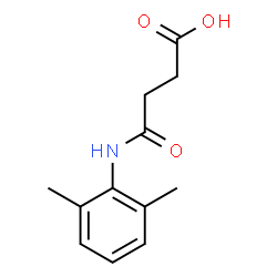 ChemSpider 2D Image | 4-(2,6-dimethylanilino)-4-oxobutanoic acid | C12H15NO3