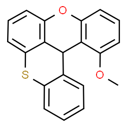 ChemSpider 2D Image | 1-Methoxy-13bH-thiochromeno[2,3,4-kl]xanthene | C20H14O2S