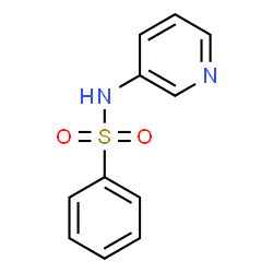ChemSpider 2D Image | N-3-pyridinylbenzenesulfonamide | C11H10N2O2S