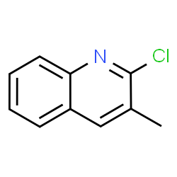ChemSpider 2D Image | 2-Chloro-3-methylquinoline | C10H8ClN