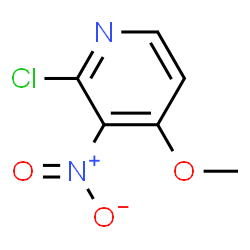 ChemSpider 2D Image | 2-Chloro-4-methoxy-3-nitropyridine | C6H5ClN2O3