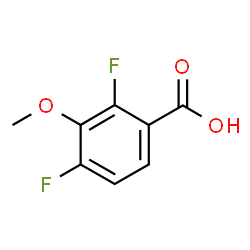 ChemSpider 2D Image | 2,4-Difluoro-3-methoxybenzoic acid | C8H6F2O3