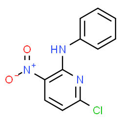 ChemSpider 2D Image | 6-Chloro-3-nitro-N-phenyl-2-pyridinamine | C11H8ClN3O2