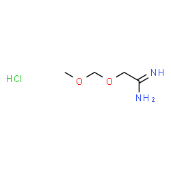 ChemSpider 2D Image | 2-(Methoxymethoxy)ethanimidamide hydrochloride (1:1) | C4H11ClN2O2