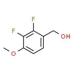 ChemSpider 2D Image | 2,3-Difluoro-4-methoxybenzyl alcohol | C8H8F2O2
