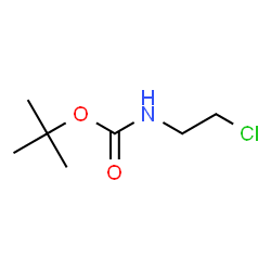 ChemSpider 2D Image | N-Boc-2-Chloroethylamine | C7H14ClNO2