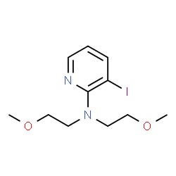 ChemSpider 2D Image | 3-Iodo-N,N-bis(2-methoxyethyl)-2-pyridinamine | C11H17IN2O2