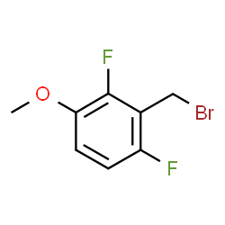 ChemSpider 2D Image | 2,6-Difluoro-3-methoxybenzyl bromide | C8H7BrF2O