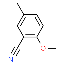 ChemSpider 2D Image | 2-Methoxy-5-methylbenzonitrile | C9H9NO