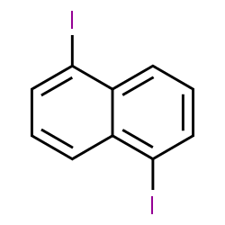 ChemSpider 2D Image | 1,5-Diiodonaphthalene | C10H6I2