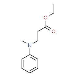 ChemSpider 2D Image | Ethyl N-methyl-N-phenyl-beta-alaninate | C12H17NO2