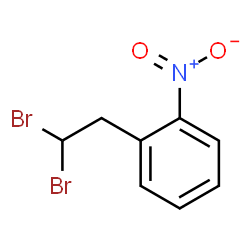 ChemSpider 2D Image | 1-(2,2-Dibromoethyl)-2-nitrobenzene | C8H7Br2NO2