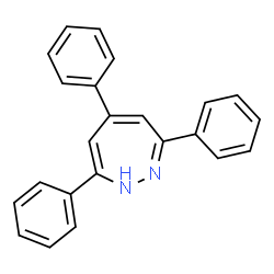ChemSpider 2D Image | 3,5,7-Triphenyl-1H-1,2-diazepine | C23H18N2