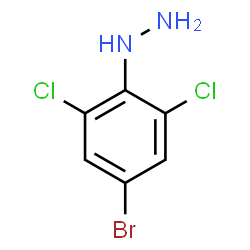 ChemSpider 2D Image | (4-Bromo-2,6-dichlorophenyl)hydrazine | C6H5BrCl2N2