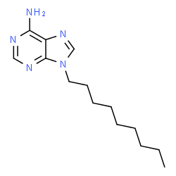 ChemSpider 2D Image | 9-nonyladenine | C14H23N5