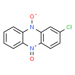 ChemSpider 2D Image | 2-Chlorophenazine 5,10-dioxide | C12H7ClN2O2