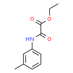 ChemSpider 2D Image | Ethyl [(3-methylphenyl)amino](oxo)acetate | C11H13NO3