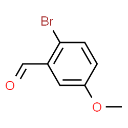 ChemSpider 2D Image | 2-Bromo-5-methoxybenzaldehyde | C8H7BrO2