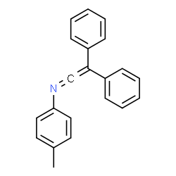 ChemSpider 2D Image | N-p-Tolyl-2,2-diphenylvinylideneamine | C21H17N