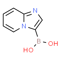 ChemSpider 2D Image | Imidazo[1,2-a]pyridin-3-ylboronic acid | C7H7BN2O2