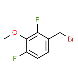 ChemSpider 2D Image | 2,4-Difluoro-3-methoxybenzyl bromide | C8H7BrF2O